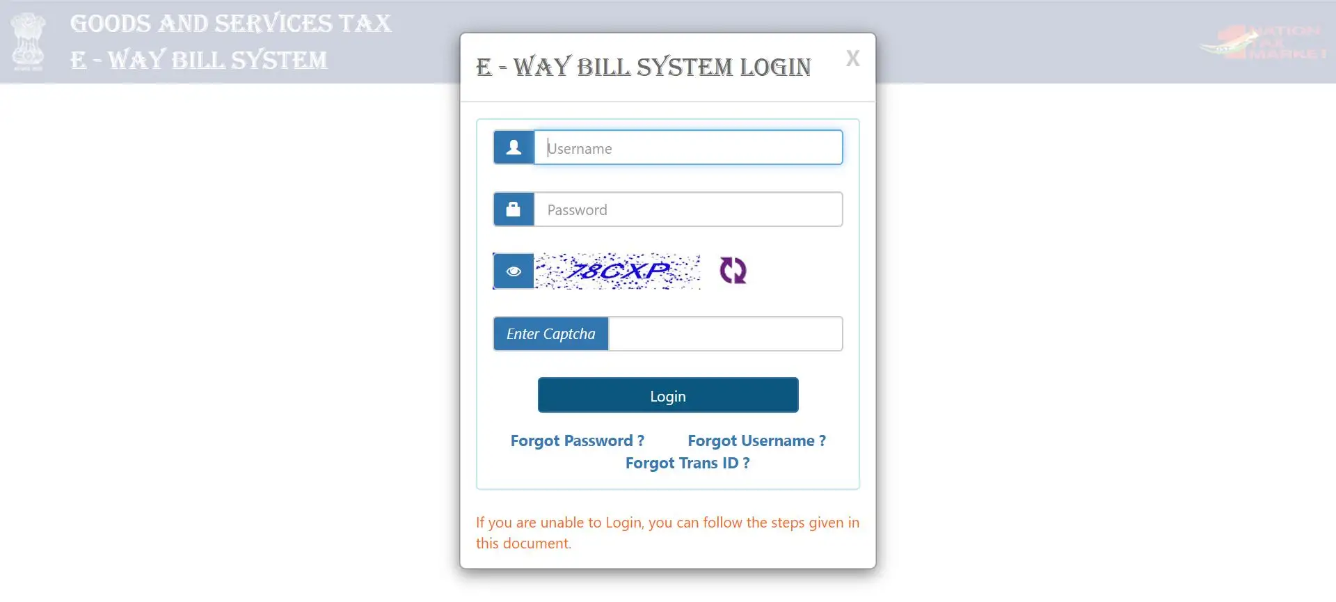 electronic way bill